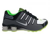 Tênis Nike Shox NZ Grafite e Verde MOD:10983